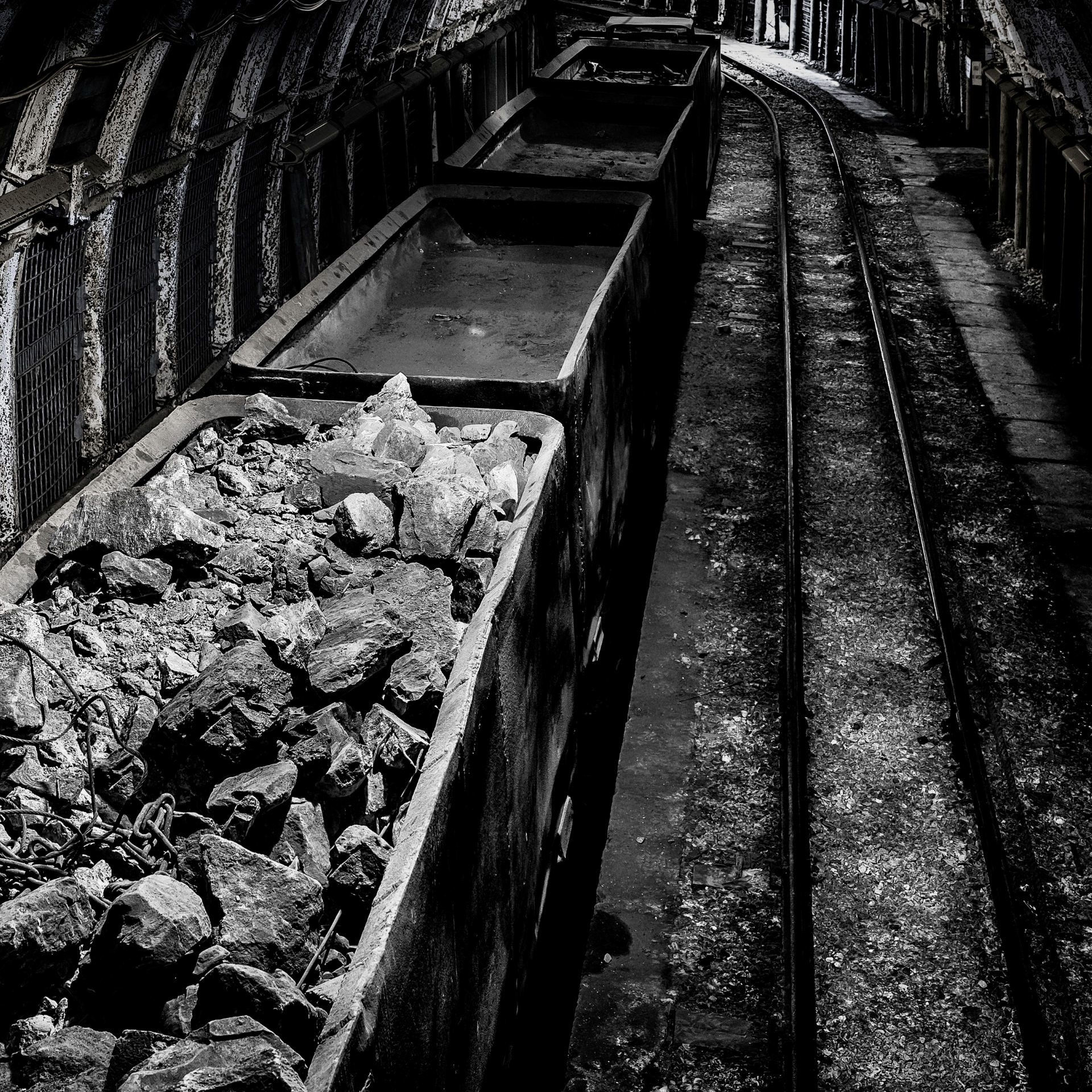 hard coal mine